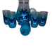 Mid Century Retro Blendo Glassware. Hand
