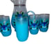 Mid Century Retro Blendo Glassware. Hand