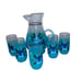 Mid Century Retro Blendo Glassware. Hand