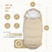 Explorer baby stroller foot cover