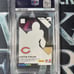 2021 Panini Clearly Justin Fields Rookie Gold Auto /10 PSA 8+Auto grade POP 1