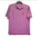 B Draddy Golf Shirt Mens XL Red Blue Kiawah Island Resort Ocean Course Pima Polo