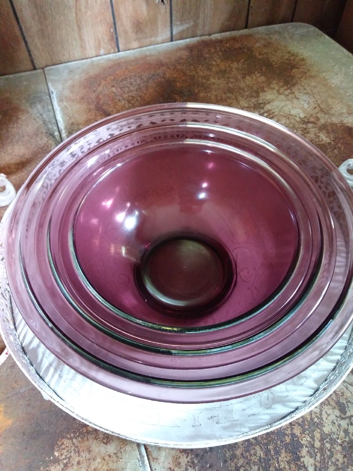Vintage glass Pyrex