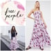 Intimately Free People Womens Garden Party Maxi Dress Sz S Lavender Floral