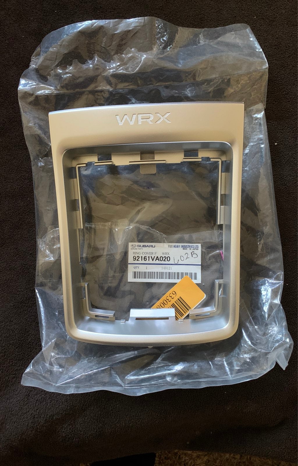 Shift cover ring for wrx