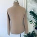 NWOT Pure collection 100% cashmere turtleneck beige sweater size M (8-10)
