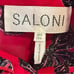 Saloni “Emile” polka dot fil coupe top US4/UK8