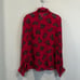 Saloni “Emile” polka dot fil coupe top US4/UK8