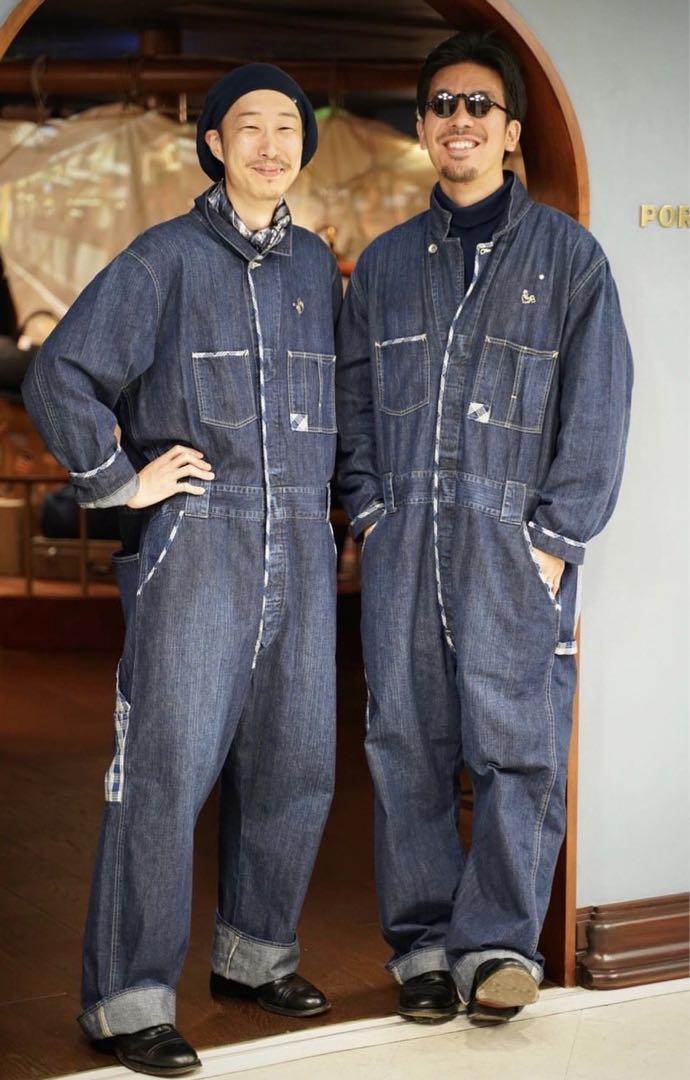 PORTER CLASSIC DENIM OVERALLS Jumpsuit