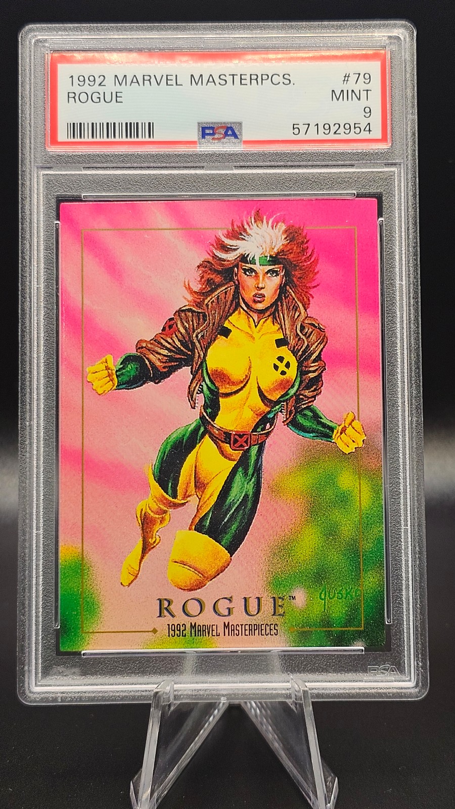 1992 Marvel Masterpieces Rogue #79 PSA 9 Mint