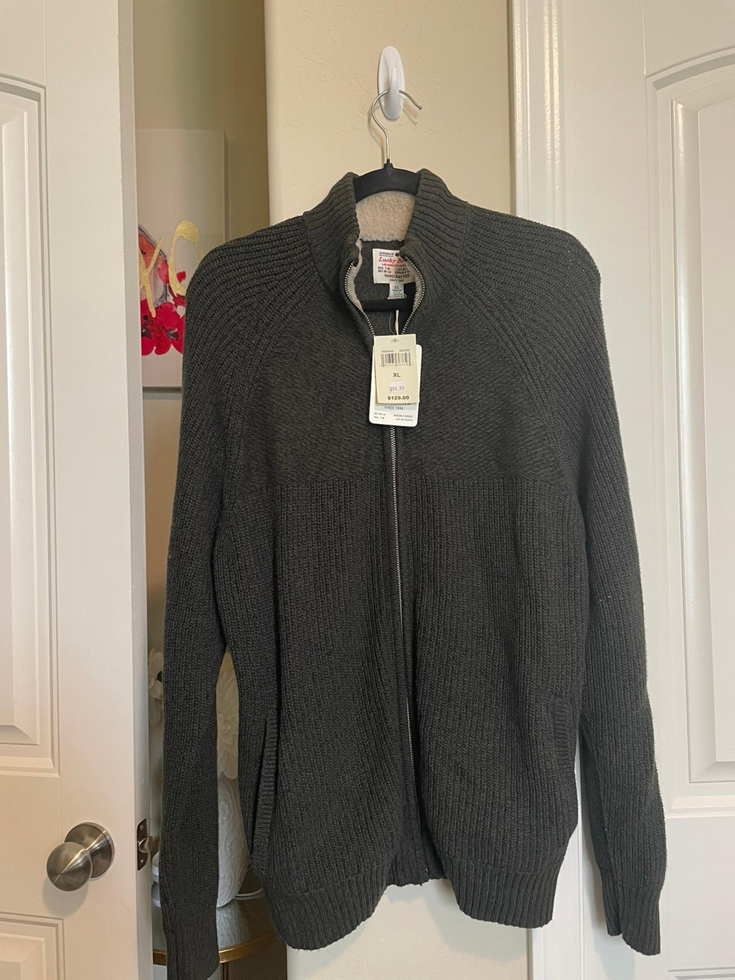 Lucky brand men sweater