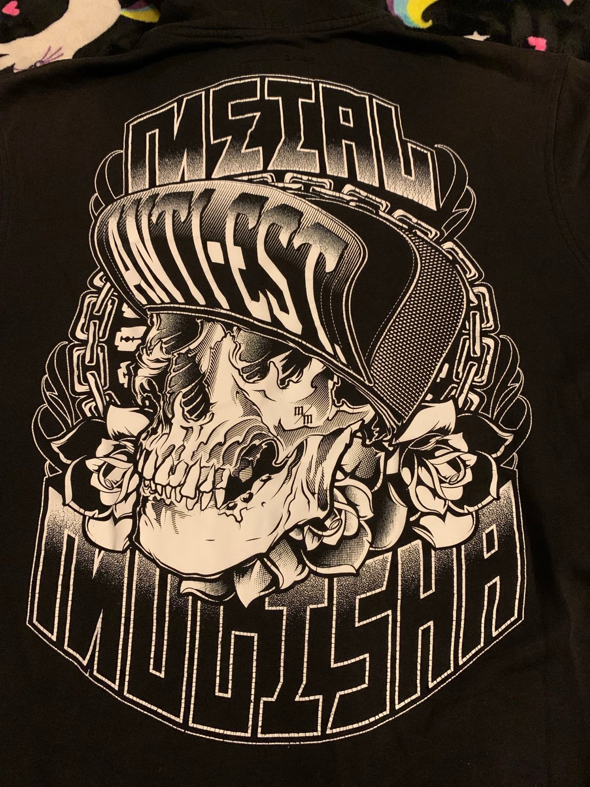 Vintage Metal Mulisha Full Zip Double Sided Hoodie