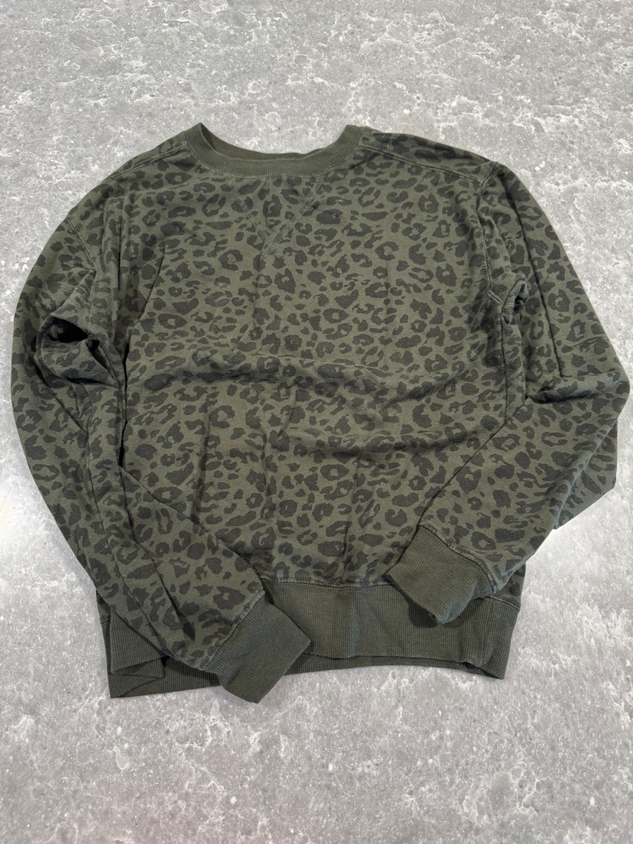 Oversized Sweatshirt leopard print size XS