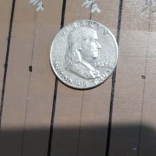 Franklin 1962 half dollar VG