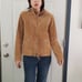 Brown Suede Moto Jacket