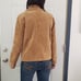 Brown Suede Moto Jacket