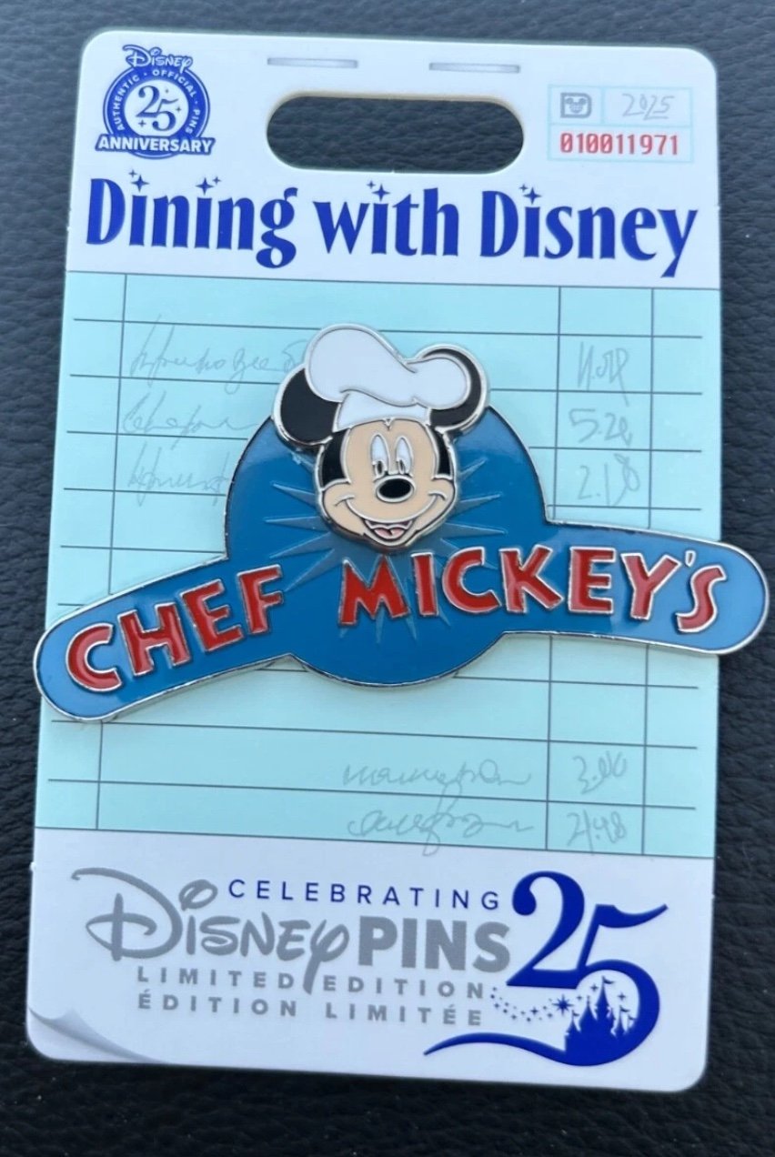 SHIPS TODAY Dining with Disney Chef Mickey’s Contemporary Resort LE Pin IN HAND