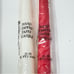 Vintage Candle-Lite 12 Red and White Taper Candles - Box of 12 - New in Box