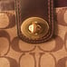 Coach Women’s Girls Signature Brown Mono