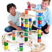 Hape quadrilla marble run construction e6008 the ultimate