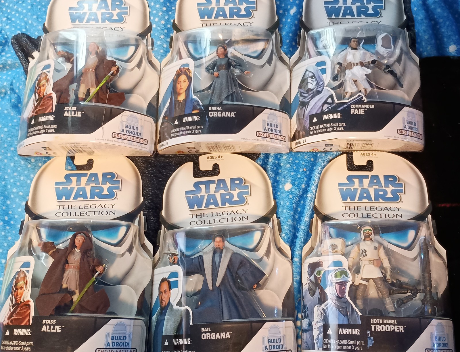 Star Wars legacy collection 6 figures