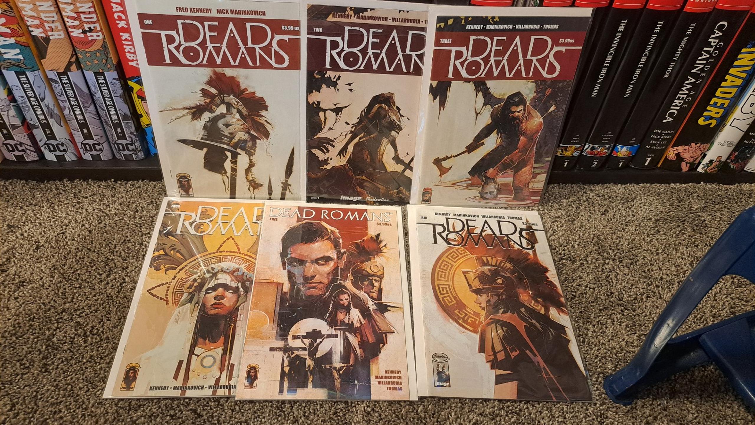 Dead Romans 1-6 Image Comics Roman German War Comic Historic Fantasy Comic Book