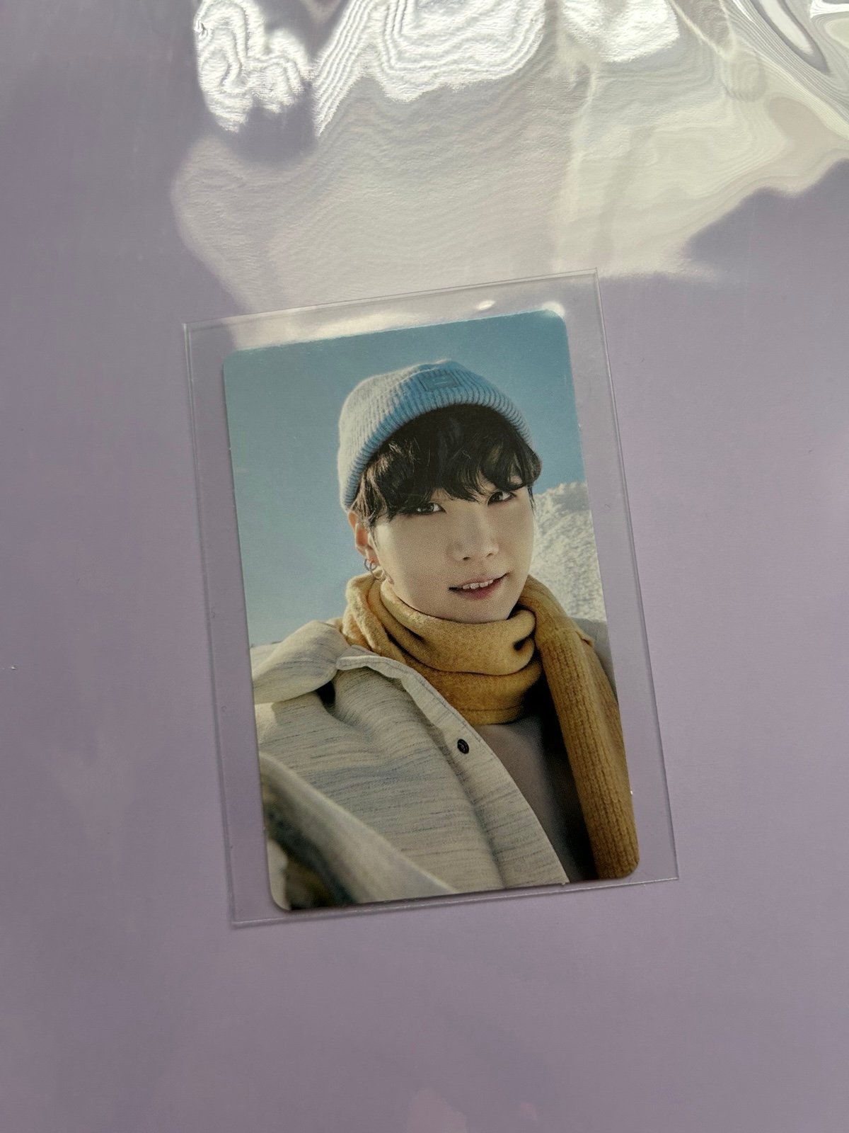 BTS SUGA WINTER PACKAGE 2021 Official Photocard Photo card