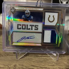 jonathan taylor panini limited auto /patch /7