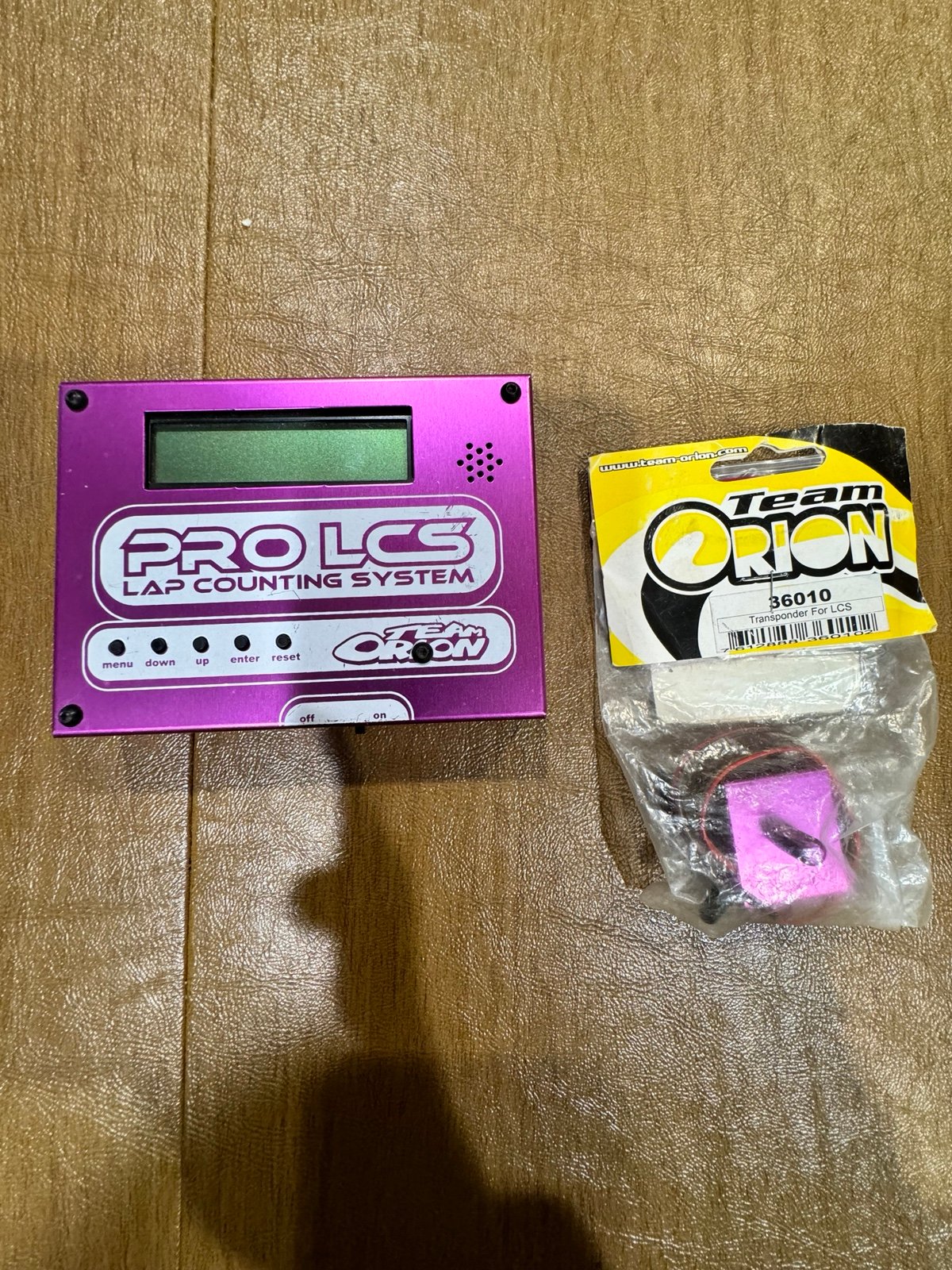 Team Orion Pro LCS Lap Counting System Including A Brand New Transponder