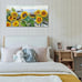 Ardemy Sunflower Wall Art Canvas Flowers Yellow Picture Rustic Floral Field DEF
