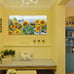 Ardemy Sunflower Wall Art Canvas Flowers Yellow Picture Rustic Floral Field DEF