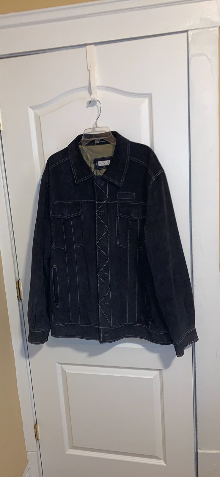 Suede Jean Jacket Style