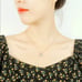18K Gold Womens 1ct Solitaire Diamond Necklace 18 Sterling Silver New Jewelry