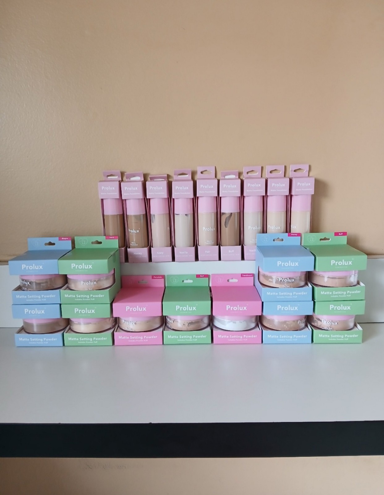 Prolux Cosmetics Matte Foundation & Setting Powder Bundle {Read Description}