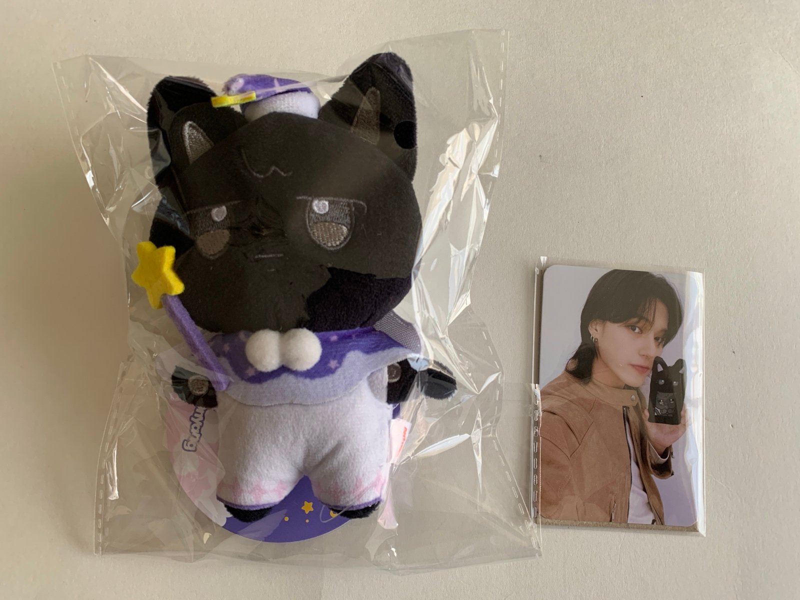 ATEEZ - ANITEEZ WOOYOnyang Plush PC Holder & Keyring