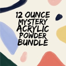 Mystery glitter acrylic powder set
