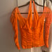 Orange IAMGIA DIEGO HALTER TOP