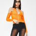 Orange IAMGIA DIEGO HALTER TOP