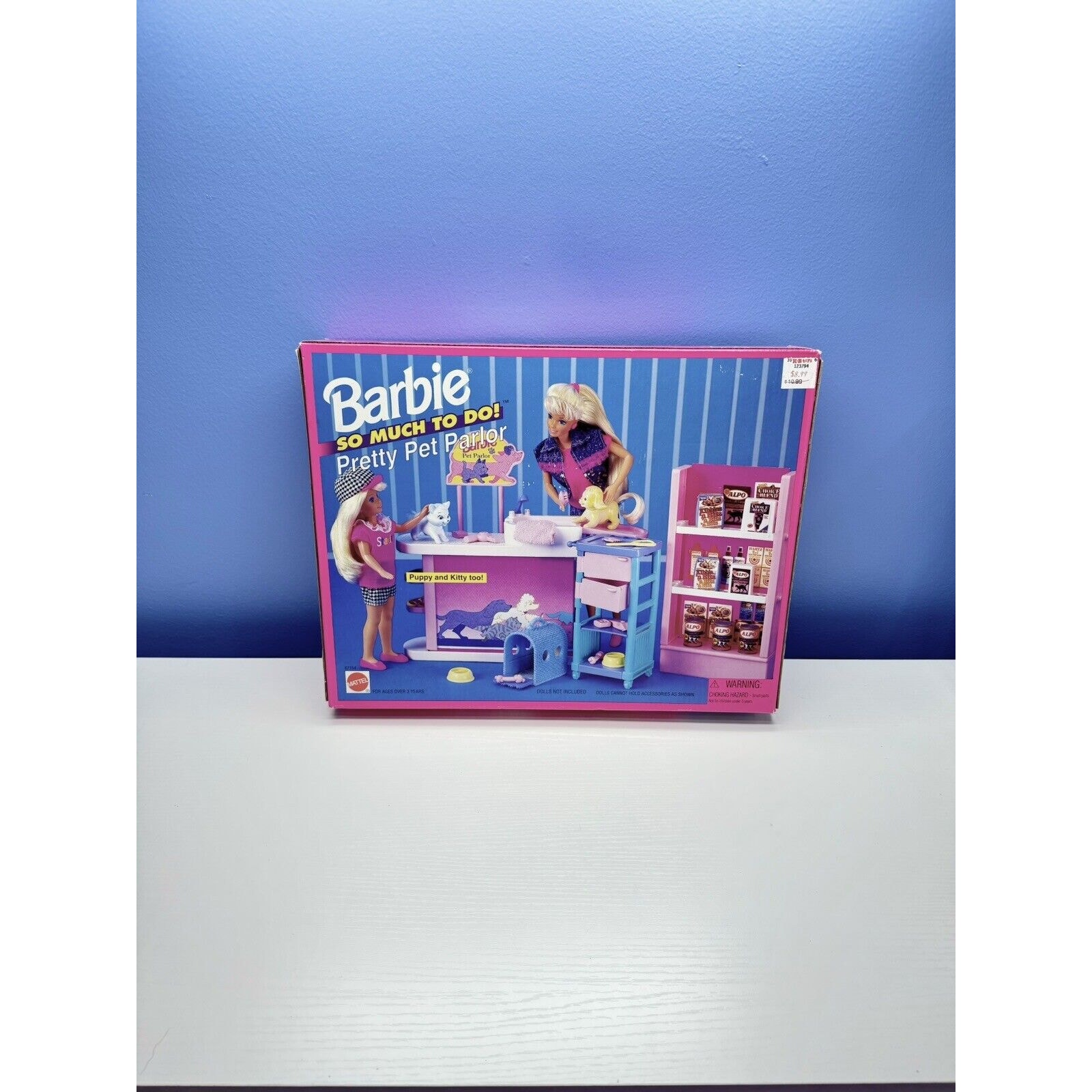 1996 Barbie So Much To Do Pretty Pet Parlor 67154 Sealed unopend Box