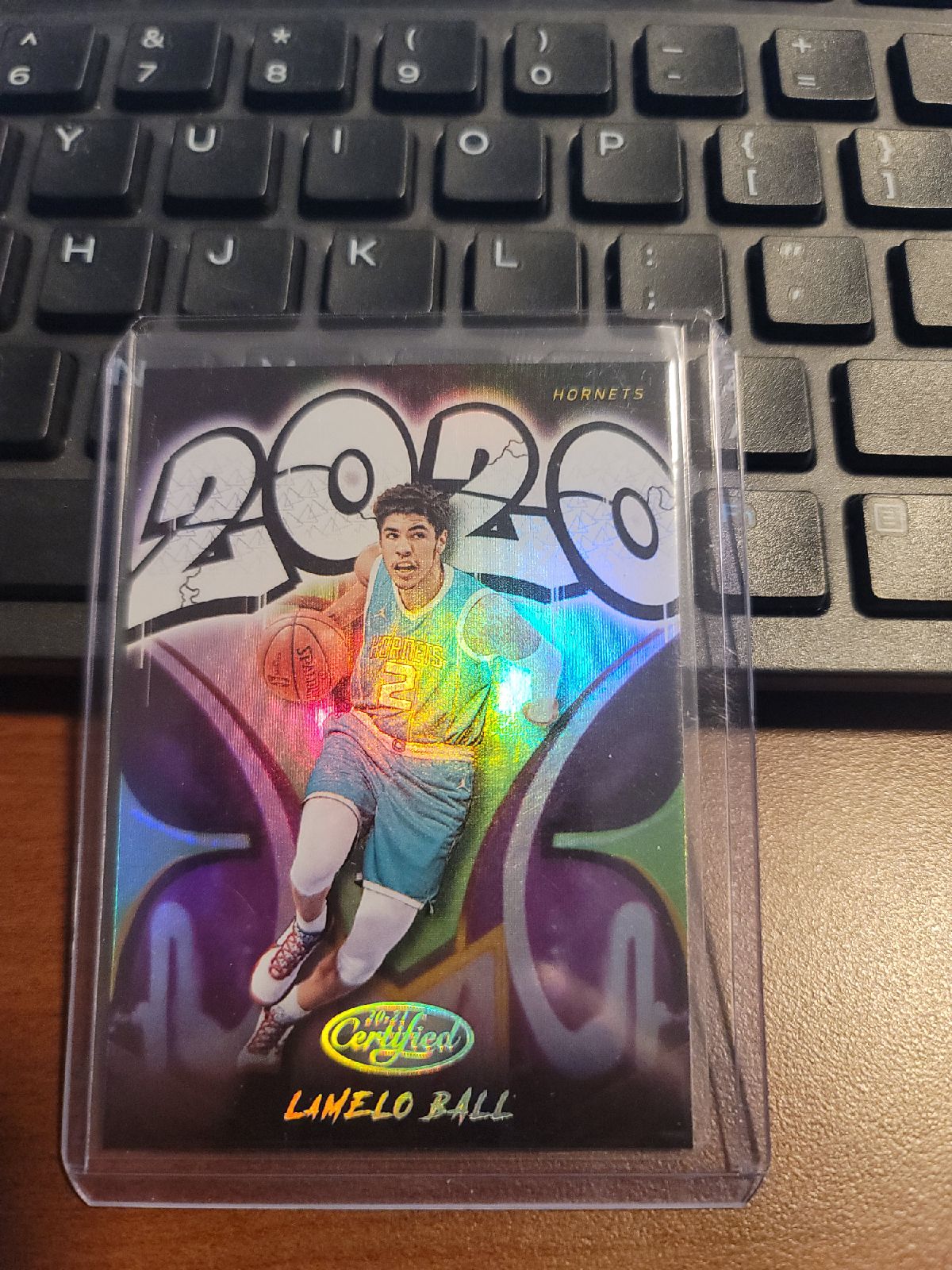 2020-2021 Certified Graffiti Insert Rookie LaMelo Ball No. 28