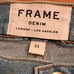 Frame Le Nouveau Straight Belding Distressed Cropped Jeans. Size 31.
