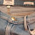 Frame Le Nouveau Straight Belding Distressed Cropped Jeans. Size 31.
