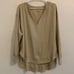 WE THE FREE WAFFLE KNIT NOTCH NECK TOP
