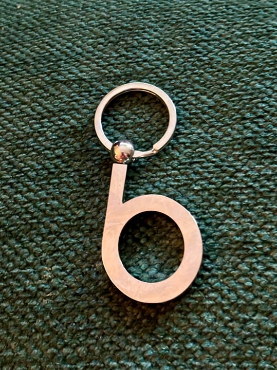 Bloomingdale’s “B” Keychain