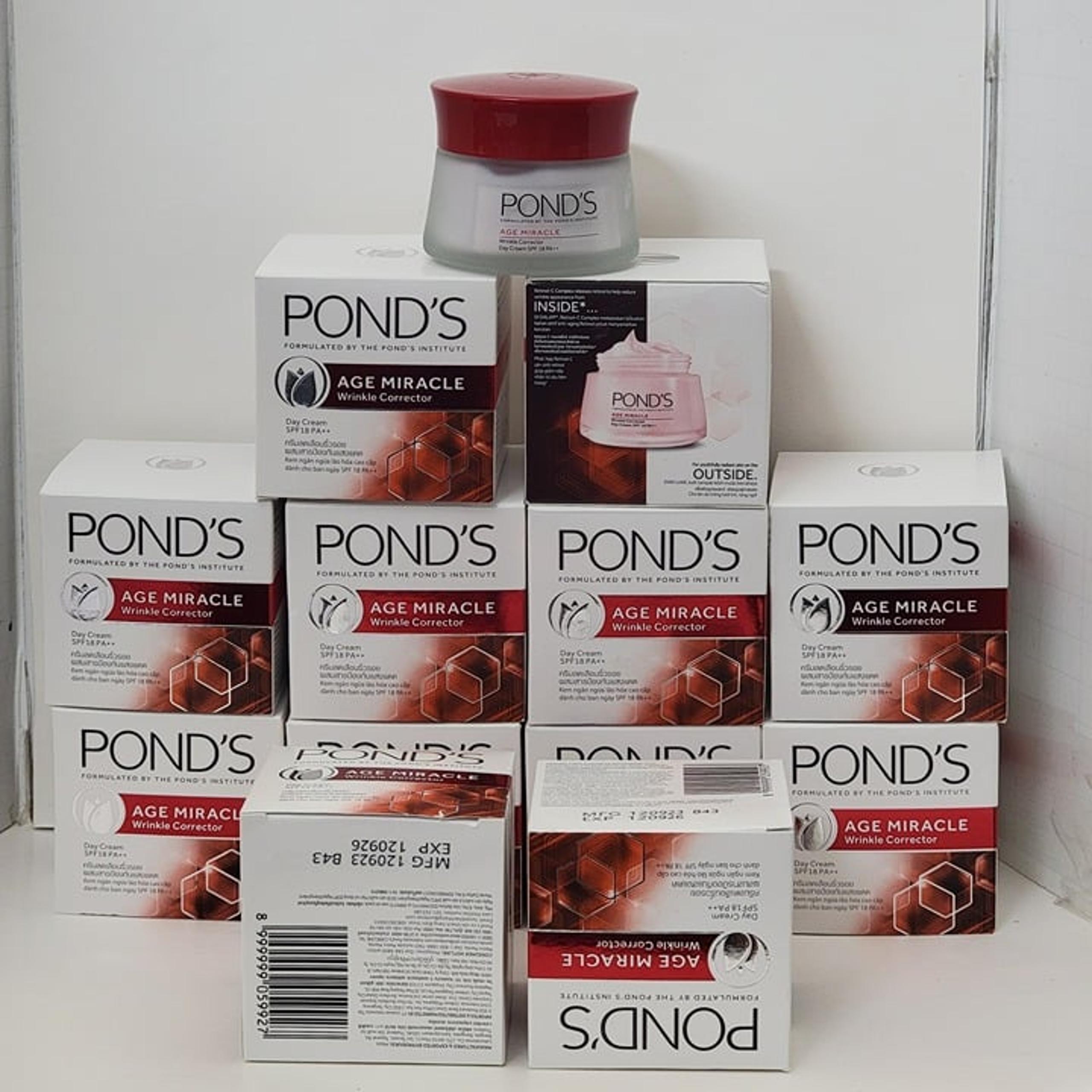 12 - POND'S AGE MIRACLE WRINKLE CORRECTOR DAY CREAM 1.7 fl oz / 50 g 12/09/2026