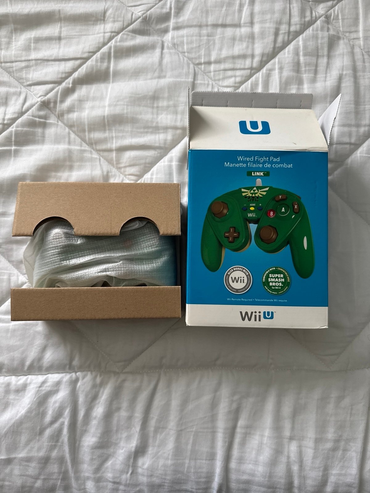 Nintendo Wii U wired fight pad link Zelda