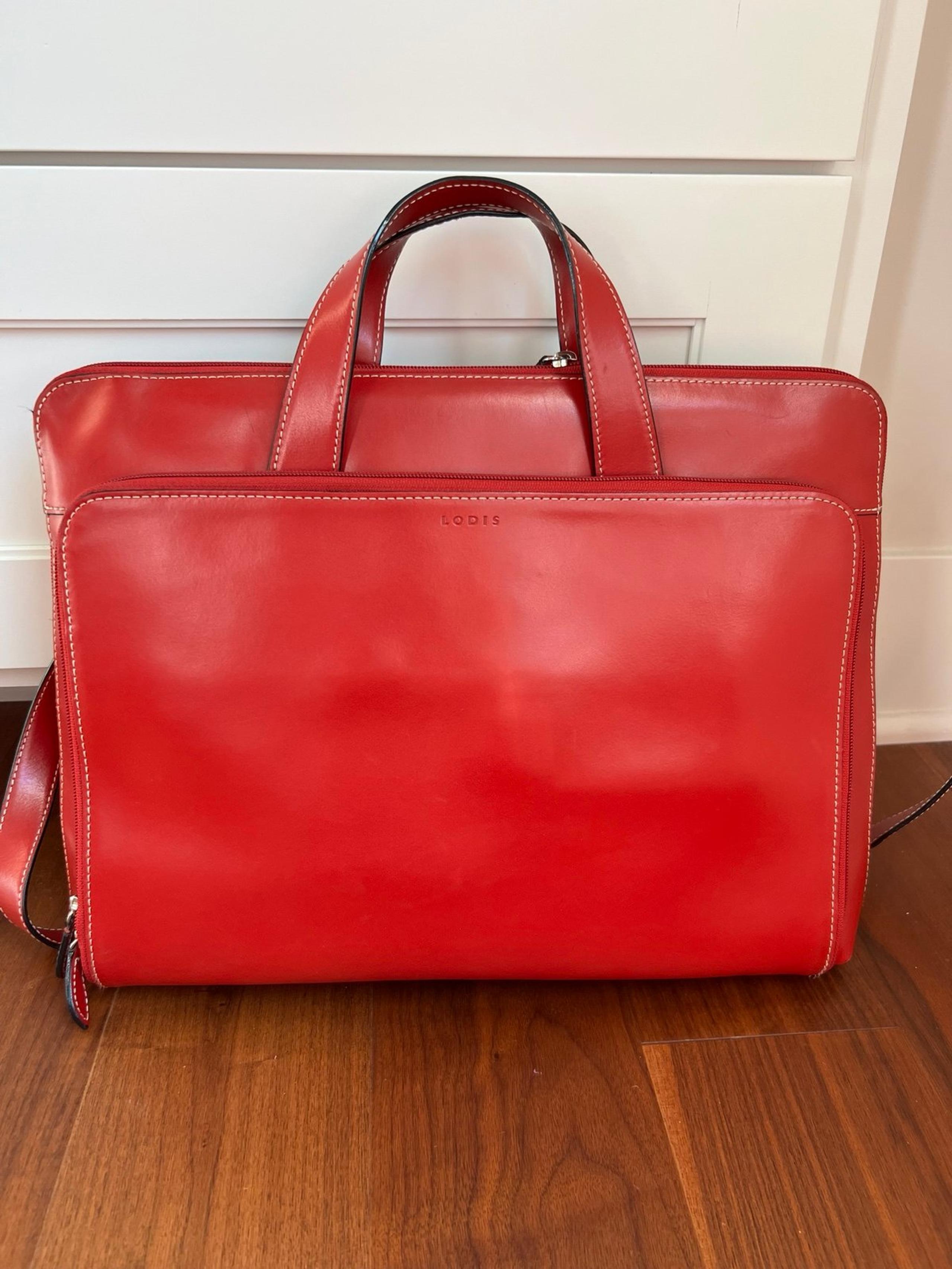 Lodis Leather Laptop Bag