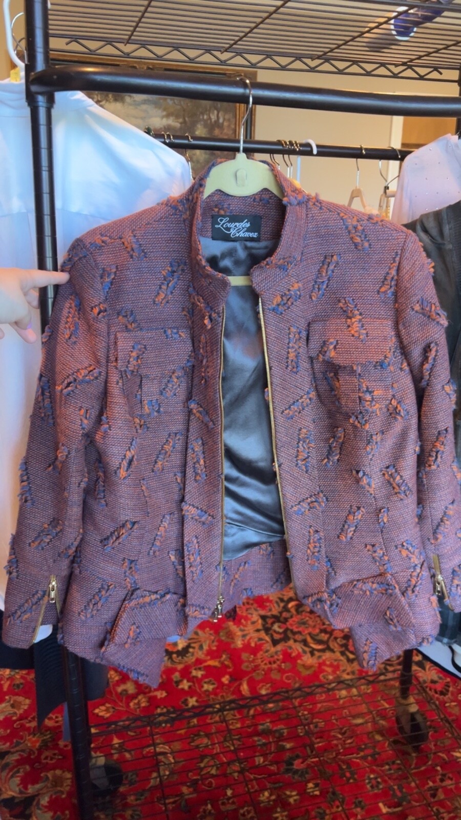 Lourdes Chavez Pure Wool Jacket