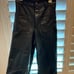 Zara faux leather pants the marine pant