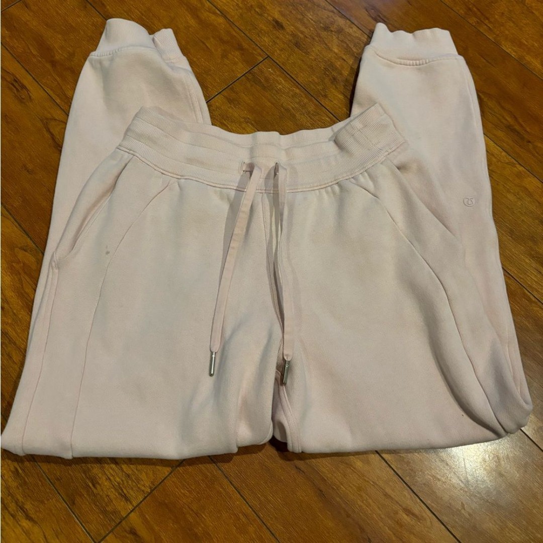 Lululemon Pink Scuba Joggers